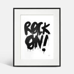 Rock On! Framed